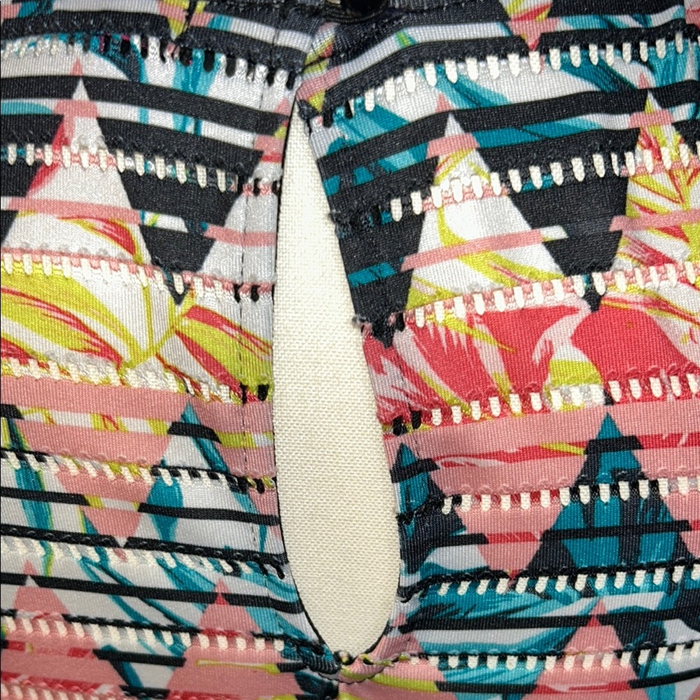 🦋Material Girl Multicolor Geometric High Low Dress - Picture 11 of 15